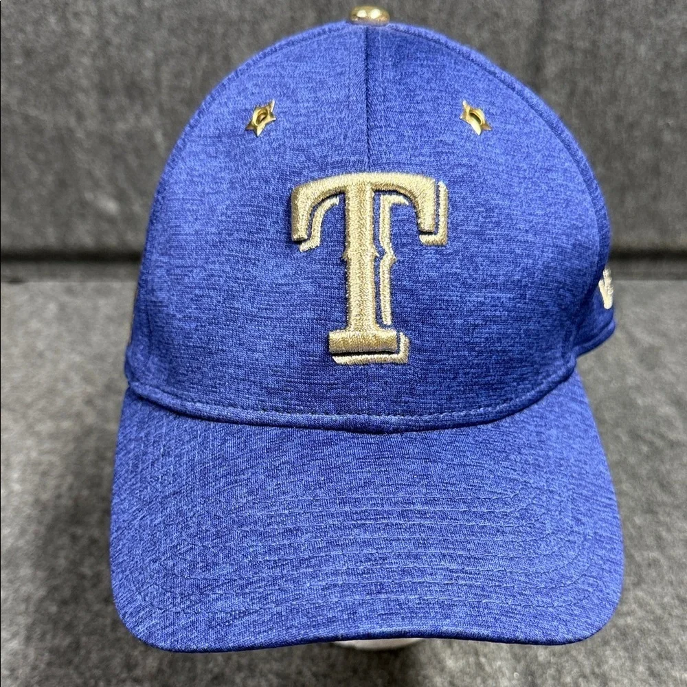 2017 ASG Texas Rangers New Era Blue and Gold Cap